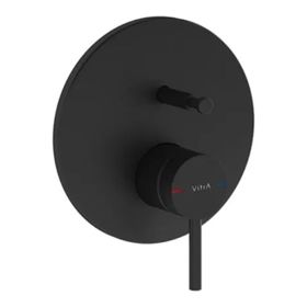 Vitra A4262036WTC Origin Mat Siyah Ankastre Banyo Bataryası