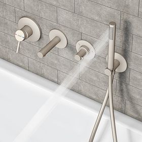 VitrA A4262234 Origin Fırçalı Nikel Ankastre Çıkış Ucu