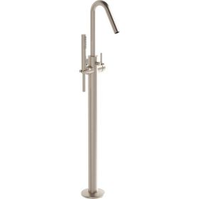 VitrA A4268134 El Duşlu Fırçalı Nikel Origin Yerden Küvet Bataryası