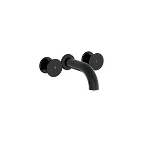 Vitra A4269039 Liquid Parlak Siyah Ankastre Lavabo Bataryası