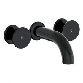 Vitra A4269039 Liquid Parlak Siyah Ankastre Lavabo Bataryası