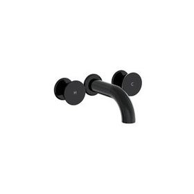 Vitra A4269039 Liquid Parlak Siyah Ankastre Lavabo Bataryası