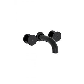 Vitra A4269039 Liquid Parlak Siyah Ankastre Lavabo Bataryası