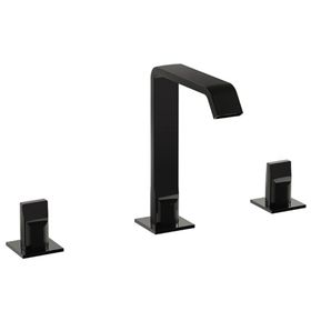 VitrA A4278439 Suit 3 Delikli Parlak Siyah Lavabo Bataryası