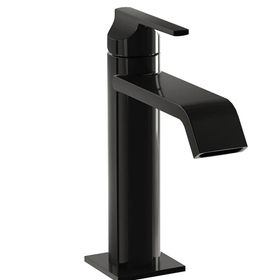 Vitra A4281639 Parlak Siyah Krom Suit Lavabo Bataryası