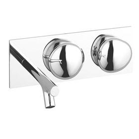 Vitra A42846 Krom İstanbul Ankastre Lavabo Bataryası
