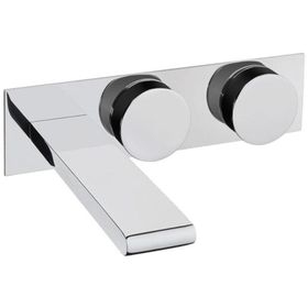 VitrA A4285158 Memoria Krom Siyah Ankastre Lavabo Bataryası