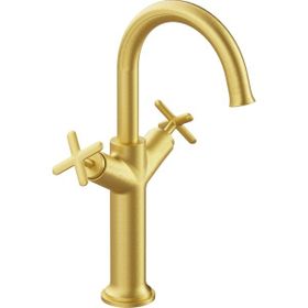 VitrA A4288625 Origin Fırçalı Altın Lavabo Bataryası