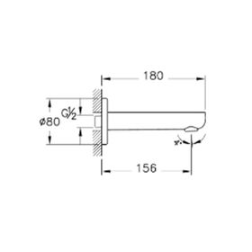 VitrA A43111 Root Round Çıkış Ucu