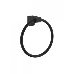 VitrA A4407236 Base 700 Mat Siyah Paslanmaz Çelik Halka Havluluk