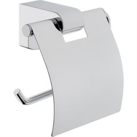 Vitra A4407436 Base 700 Kapaklı Mat Siyah Tuvalet Kağıtlığı