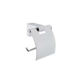 Vitra A4407436 Base 700 Kapaklı Mat Siyah Tuvalet Kağıtlığı