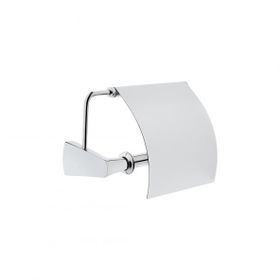 Vitra A44086 Base 800 Kapaklı Krom Tuvalet Kağıtlığı