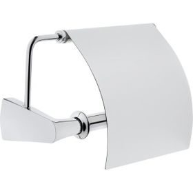 Vitra A44086 Base 800 Kapaklı Krom Tuvalet Kağıtlığı