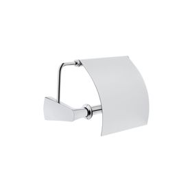 Vitra A44086 Base 800 Kapaklı Krom Tuvalet Kağıtlığı