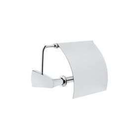 Vitra A44086 Base 800 Kapaklı Krom Tuvalet Kağıtlığı
