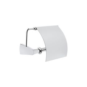 Vitra A44086 Base 800 Kapaklı Krom Tuvalet Kağıtlığı