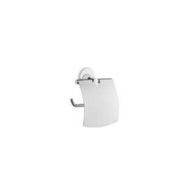 VitrA A44112 Base 300 Kapaklı Krom Tuvalet Kağıtlığı