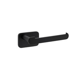 Vitra A4413436 Base 600 Kapaklı Mat Siyah Tuvalet Kağıtlığı