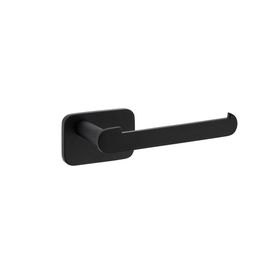 Vitra A4413436 Base 600 Kapaklı Mat Siyah Tuvalet Kağıtlığı