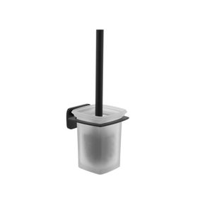 VitrA A4413536 Base 600 Duvardan Mat Siyah Tuvalet Fırçalığı
