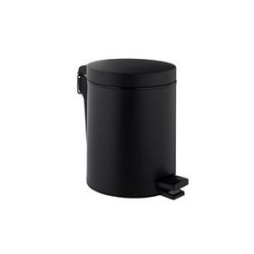 VitrA A4414936 Base 300 5 Litre Mat Siyah Çöp Kovası