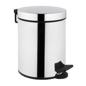 VitrA A44154 Base 100 5 Litre Krom Çöp Kovası