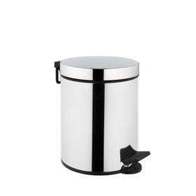 VitrA A44154 Base 100 5 Litre Krom Çöp Kovası