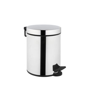 VitrA A44154 Base 100 5 Litre Krom Çöp Kovası