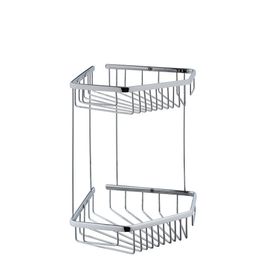 VitrA A44158 Base 300 Paslanmaz Çelik İkili Krom Süngerlik