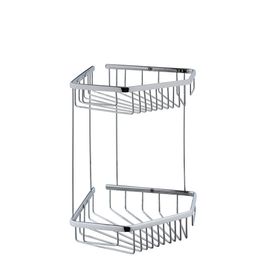 VitrA A44158 Base 300 Paslanmaz Çelik İkili Krom Süngerlik
