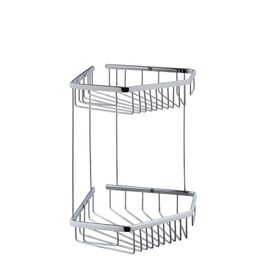 VitrA A44158 Base 300 Paslanmaz Çelik İkili Krom Süngerlik