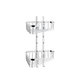 VitrA A44163 Base 300 Paslanmaz Çelik İkili Krom Süngerlik