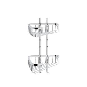 VitrA A44163 Base 300 Paslanmaz Çelik İkili Krom Süngerlik