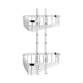 VitrA A44163 Base 300 Paslanmaz Çelik İkili Krom Süngerlik
