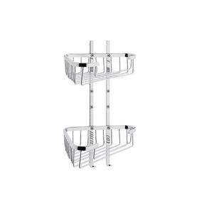 VitrA A44163 Base 300 Paslanmaz Çelik İkili Krom Süngerlik