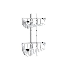 VitrA A44163 Base 300 Paslanmaz Çelik İkili Krom Süngerlik