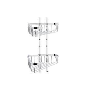VitrA A44163 Base 300 Paslanmaz Çelik İkili Krom Süngerlik
