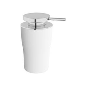 Vitra A4432057 Krom Beyaz Eternity Sıvı Sabunluk