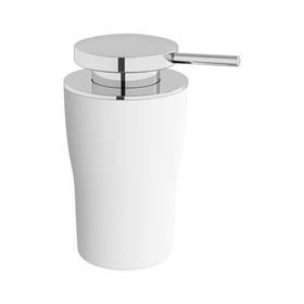 Vitra A4432057 Krom Beyaz Eternity Sıvı Sabunluk