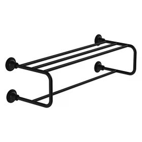 VitrA A4452536 Origin Classic Siyah Havlu Rafı