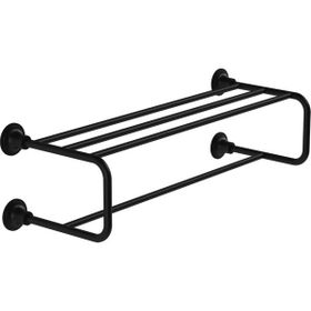 VitrA A4452536 Origin Classic Siyah Havlu Rafı