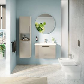 VitrA A4489736 Origin 60 cm Siyah Havluluk