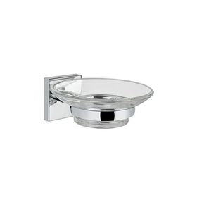 VitrA A44992 Q Line Şeffaf Cam Kap Sabunluk