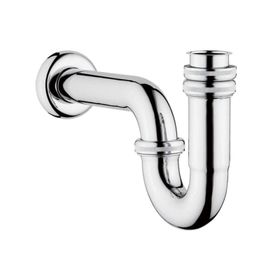 VitrA A45117 Lavabo/Eviye Sifonu, P Tipi, Krom