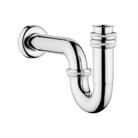 VitrA A45117 Lavabo/Eviye Sifonu, P Tipi, Krom