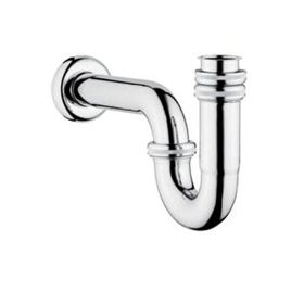 VitrA A45117 Lavabo/Eviye Sifonu, P Tipi, Krom