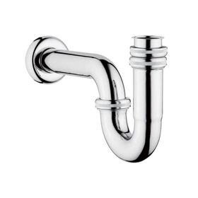 VitrA A45117 Lavabo/Eviye Sifonu, P Tipi, Krom
