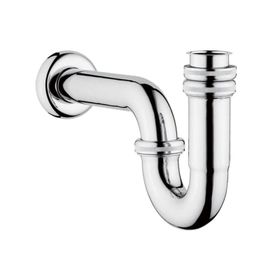 VitrA A45117 Lavabo/Eviye Sifonu, P Tipi, Krom