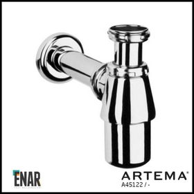 VitrA A45122 Lavabo/Eviye Sifonu, T Tipi, Krom